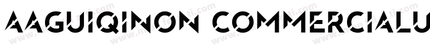 AaGuiqiNon CommercialUse◆字体转换